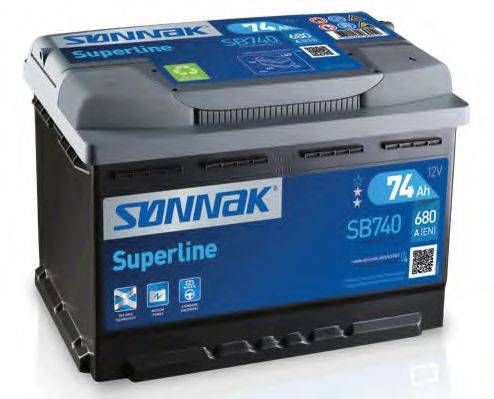 SONNAK SB740 Стартерная аккумуляторная батарея; Стартерная аккумуляторная батарея
