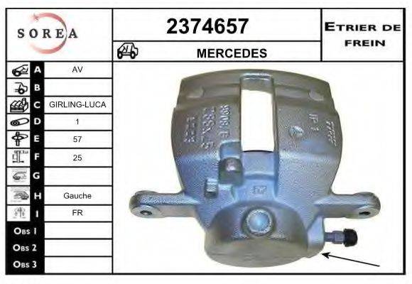 EAI 2374657 Тормозной суппорт