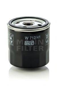 Масляный фильтр MANN-FILTER W 712/41