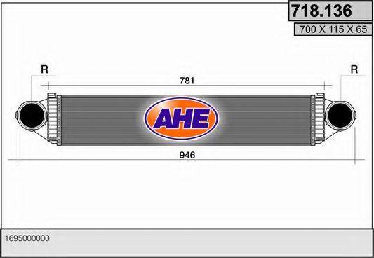 AHE 718136 Интеркулер