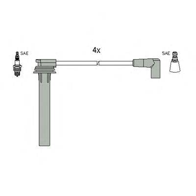 Комплект проводов зажигания