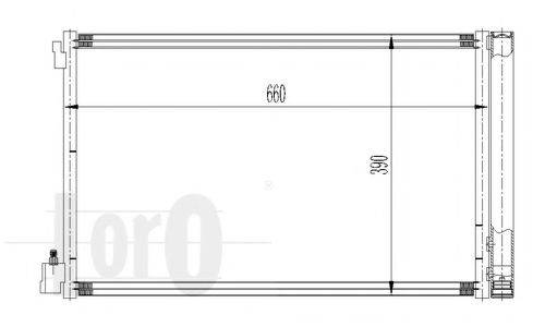 Конденсатор, кондиционер LORO 037-016-0036