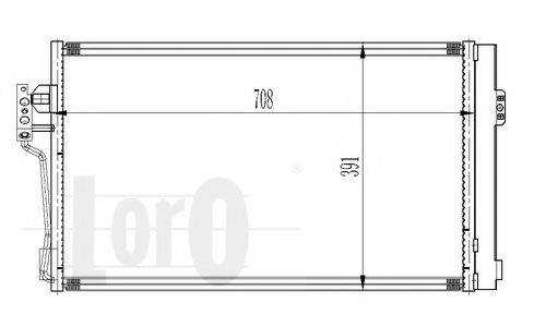 Конденсатор, кондиционер LORO 054-016-0006