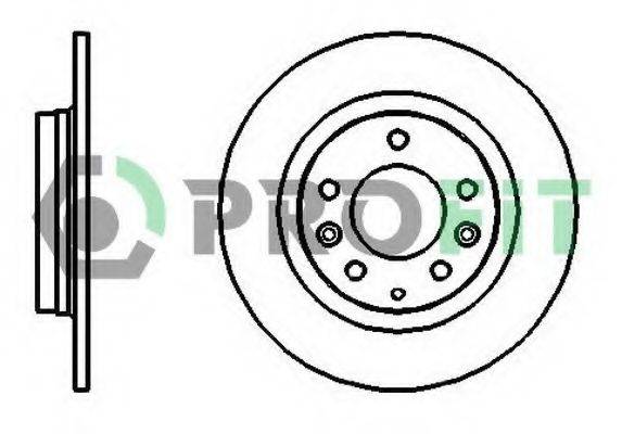 PROFIT 50101500 Тормозной диск