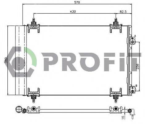 PROFIT PR1913C1 Конденсатор, кондиционер