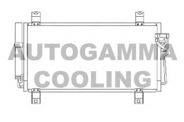 AUTOGAMMA 105506 Конденсатор, кондиционер