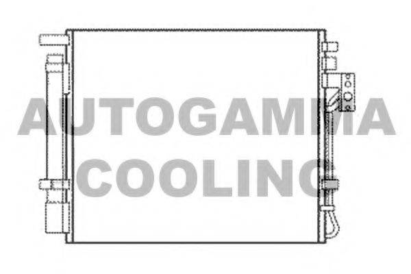 AUTOGAMMA 105982 Конденсатор, кондиционер