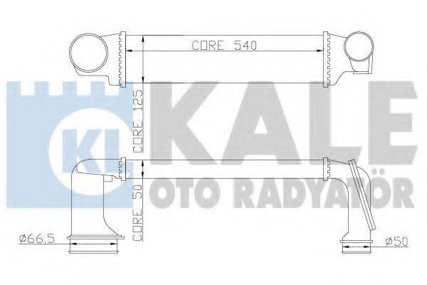 Интеркулер KALE OTO RADYATOR 343300