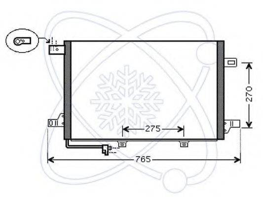 ELECTRO AUTO 30M0104 Конденсатор, кондиционер