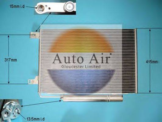 AUTO AIR GLOUCESTER 169926 Конденсатор, кондиционер