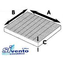 SIVENTO G655 Фильтр, воздух во внутренном пространстве