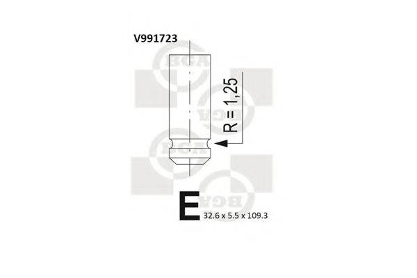 Впускной клапан BGA V991723