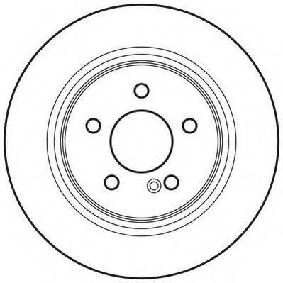 Тормозной диск JURID 562620JC