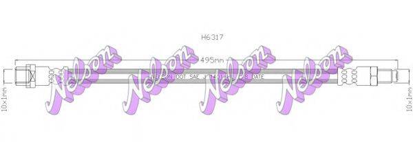 BROVEX-NELSON H6317 Тормозной шланг