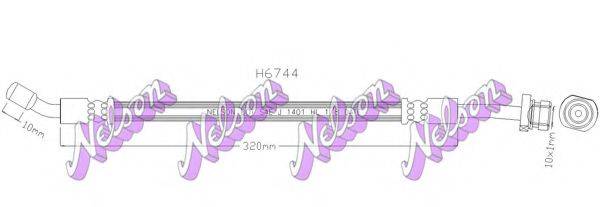 BROVEX-NELSON H6744 Тормозной шланг