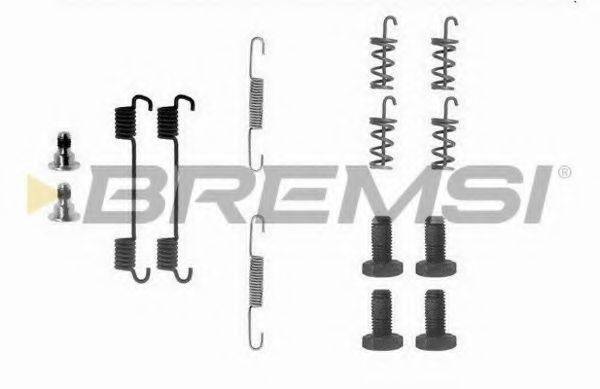 BREMSI SK0622 Комплектующие, тормозная колодка
