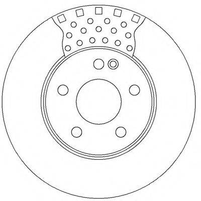 BENDIX 562314B Тормозной диск