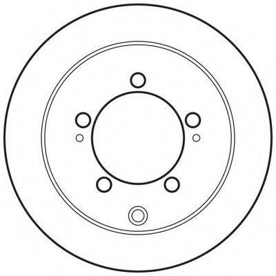 BENDIX 562781BC Тормозной диск
