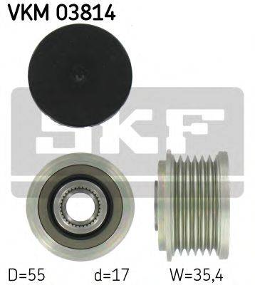 Механизм свободного хода генератора SKF VKM 03814