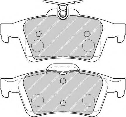 Комплект тормозных колодок, дисковый тормоз FERODO FDB1931